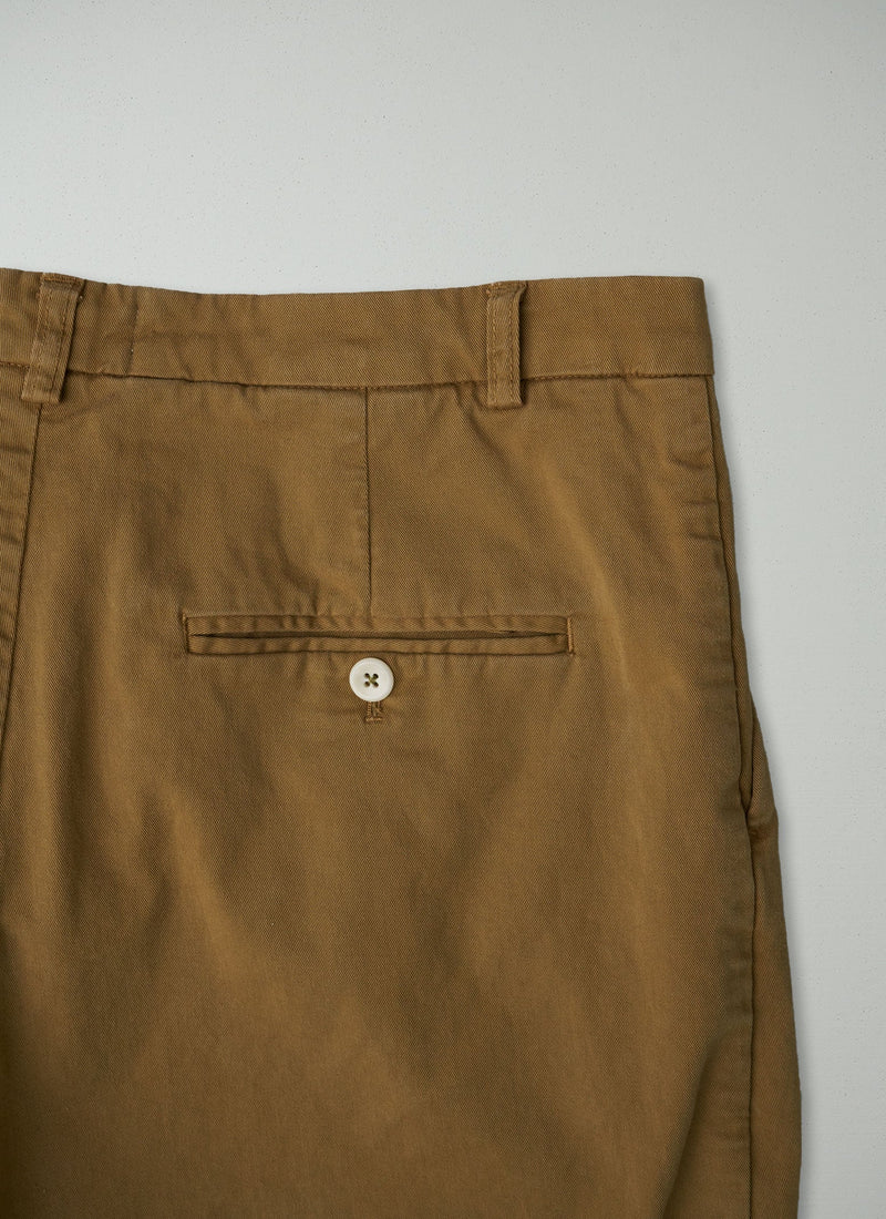 Reworn George Pleat Trousers Size 14 (201) | Olive