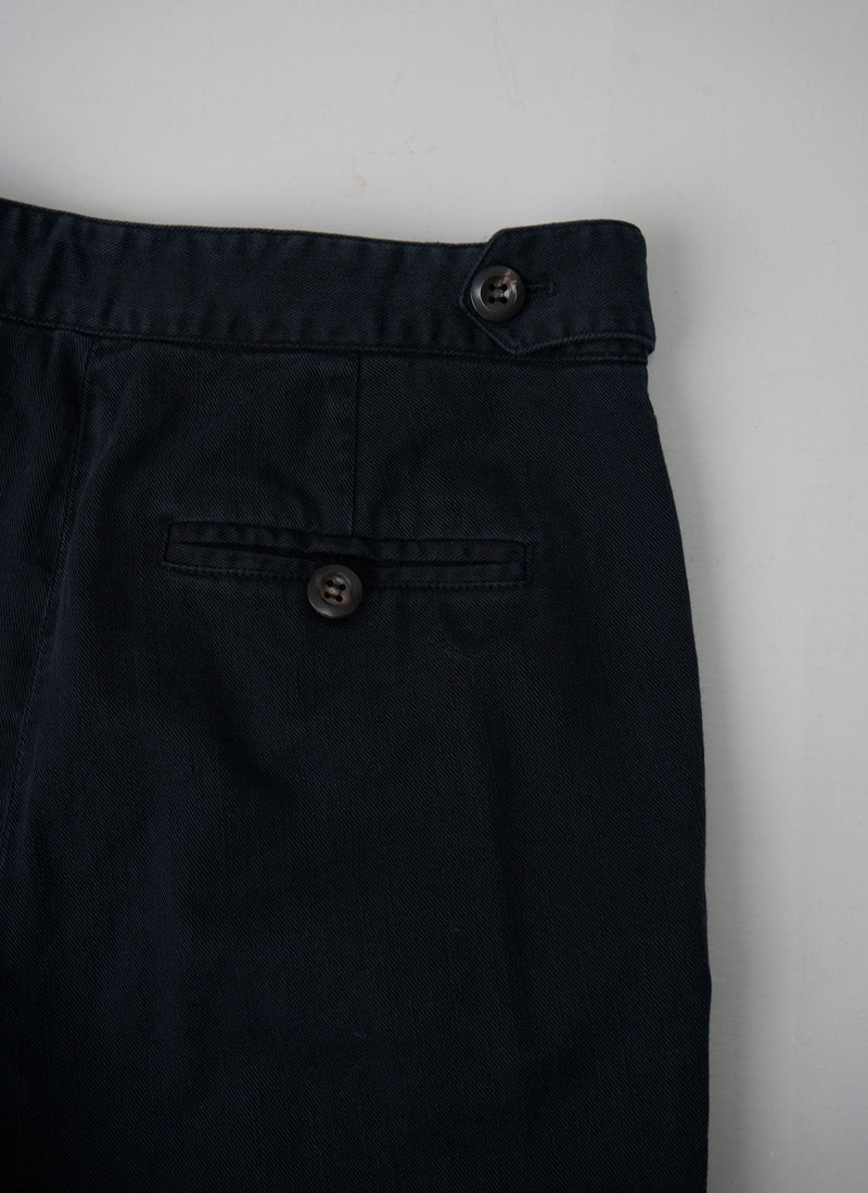 Reworn Slim Trousers Size 8 (128) | Washed Black