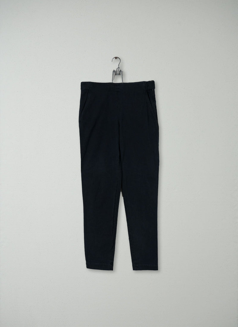 Reworn Slim Trousers Size 8 (128) | Washed Black