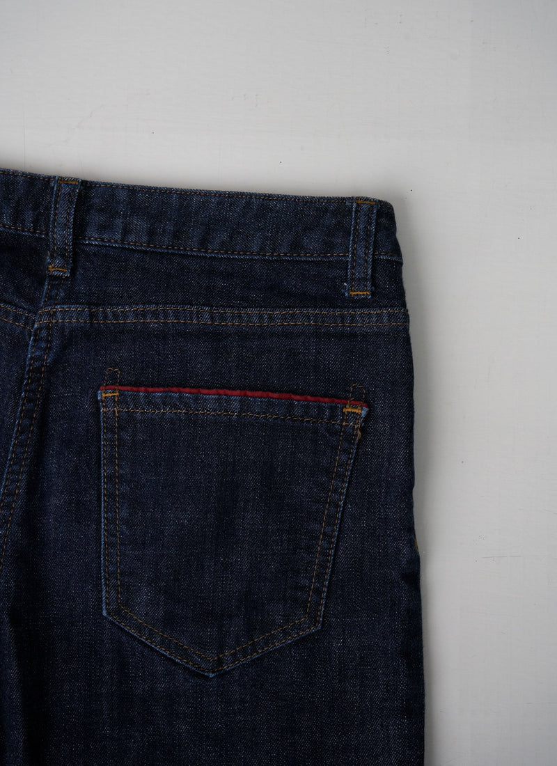 Reworn Slim Leg Jeans Size 10 (161) | Indigo