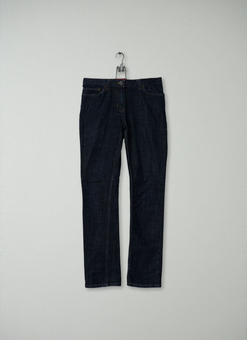 Reworn Slim Leg Jeans Size 10 (161) | Indigo