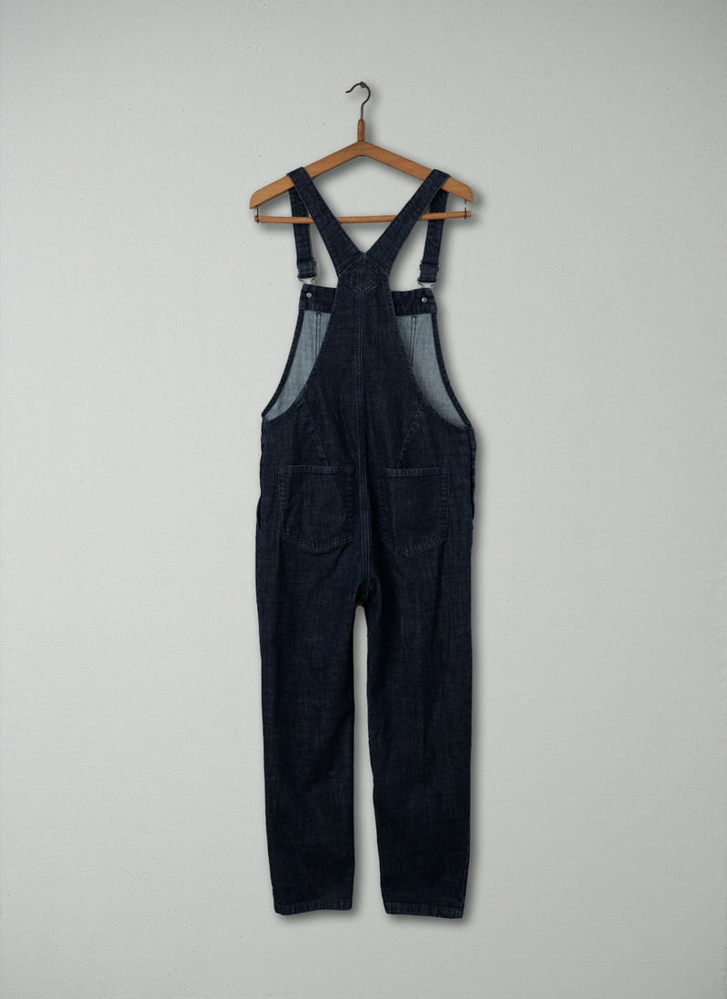 Reworn Dungarees Size 8 (142) | Indigo