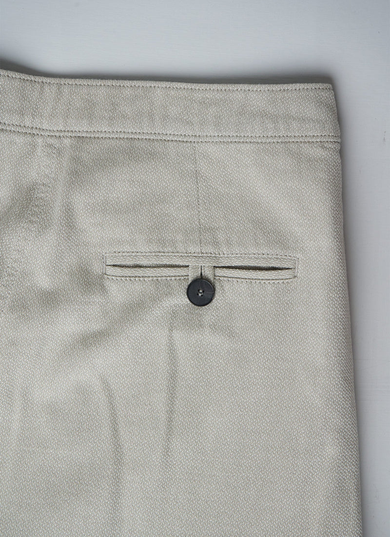 Reworn Slouchy Trousers Size 10 (061) | Natural