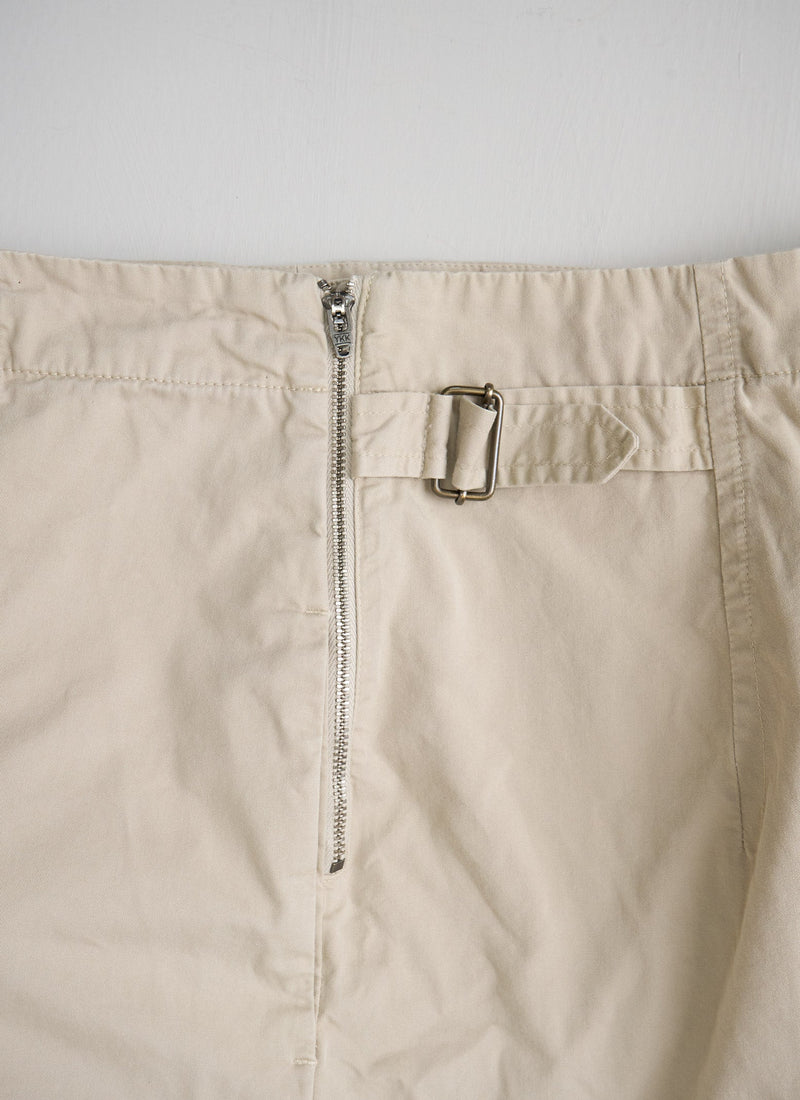 Reworn Side Fastening Trousers Size 12 (065) | Stone