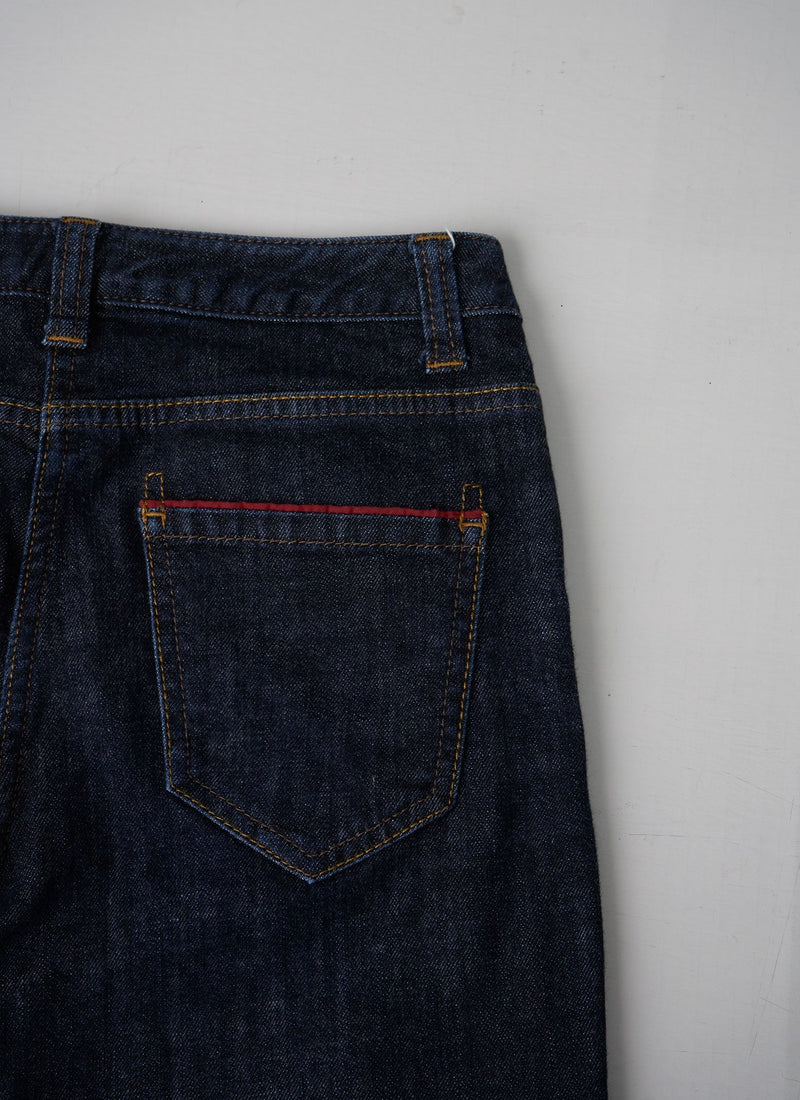 Reworn Slim Leg Jeans Size 8 (162) | Indigo