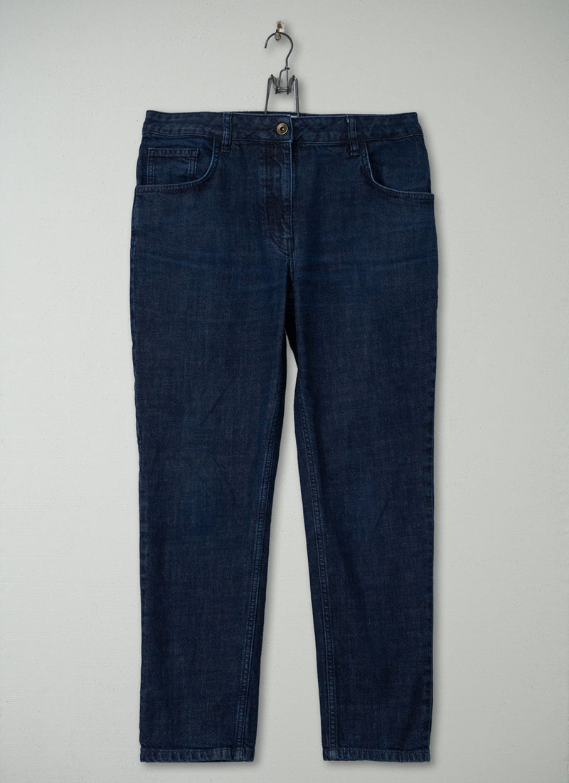 Reworn Denim Boy Jeans Size 12 (1009) | Indigo