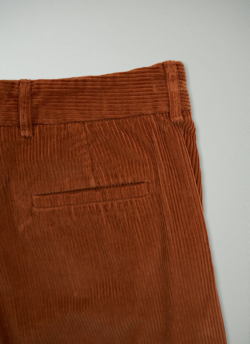Reworn Cord Trousers Size 14 (990) | Ginger