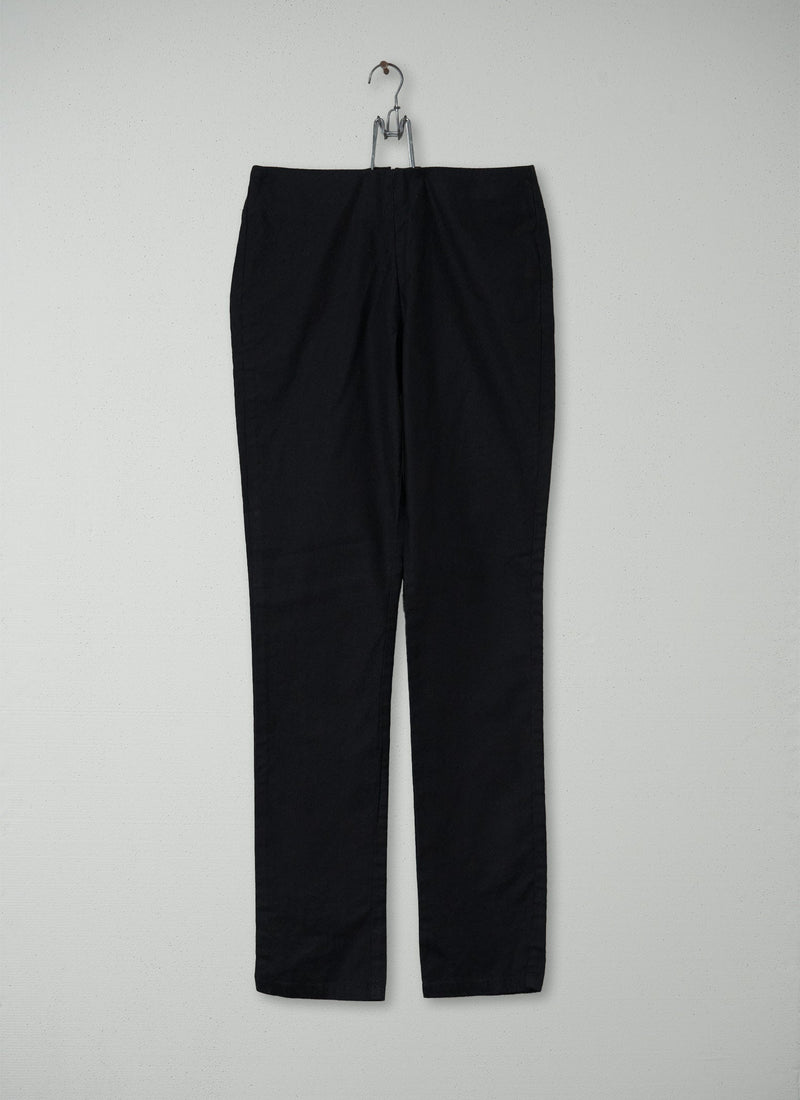 Reworn Stretch Skinny Trousers Size 8 (056) | Black