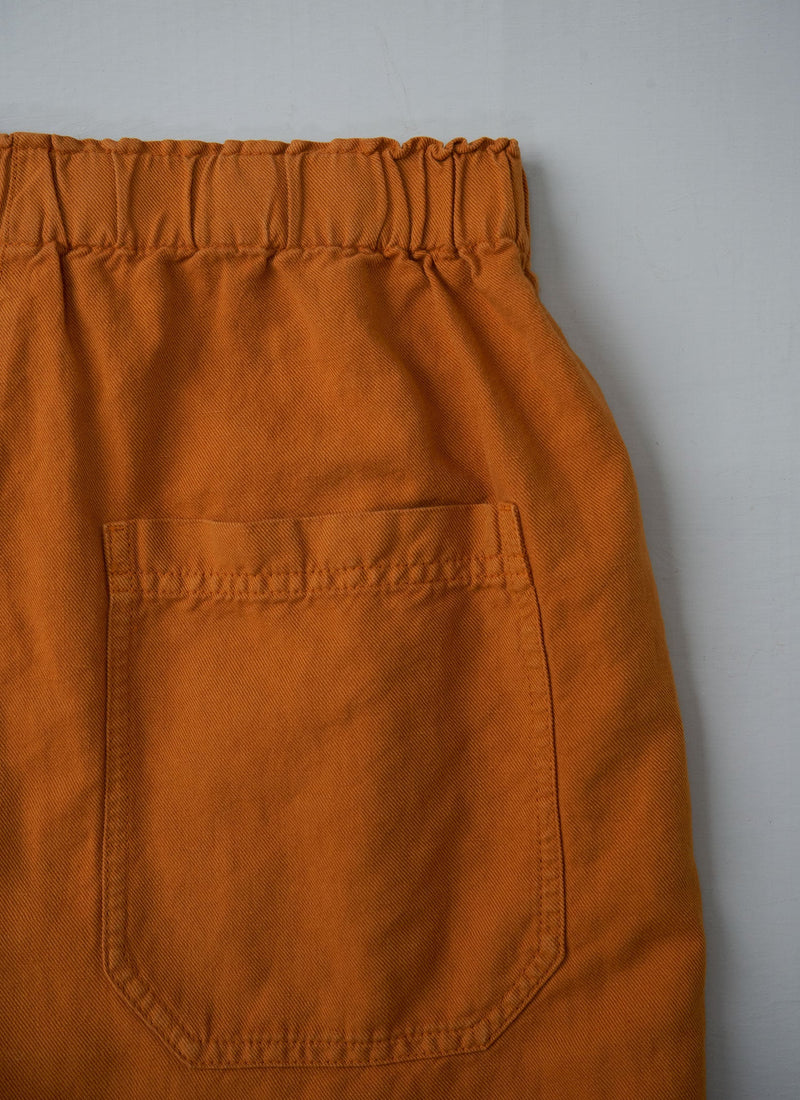 Reworn Cotton Linen Tapered Trousers Size 12 (117) | Spice