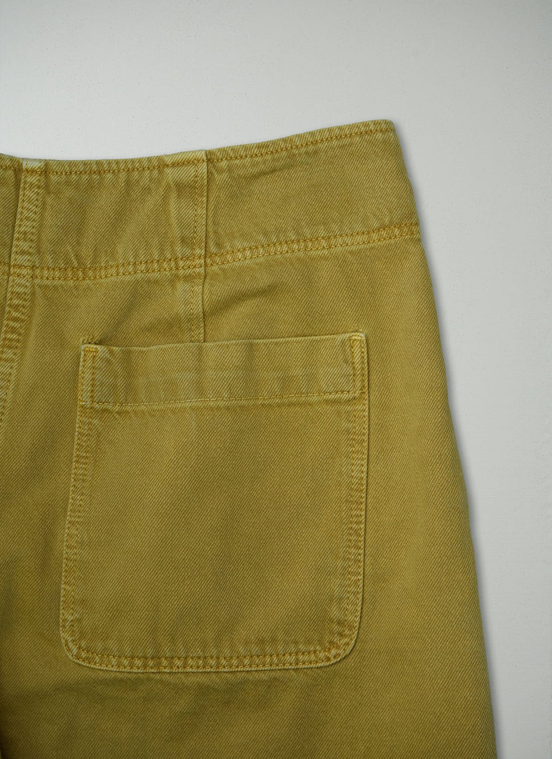 Reworn Flat Front Denim Culottes Size 14 (999) | Olive Oil