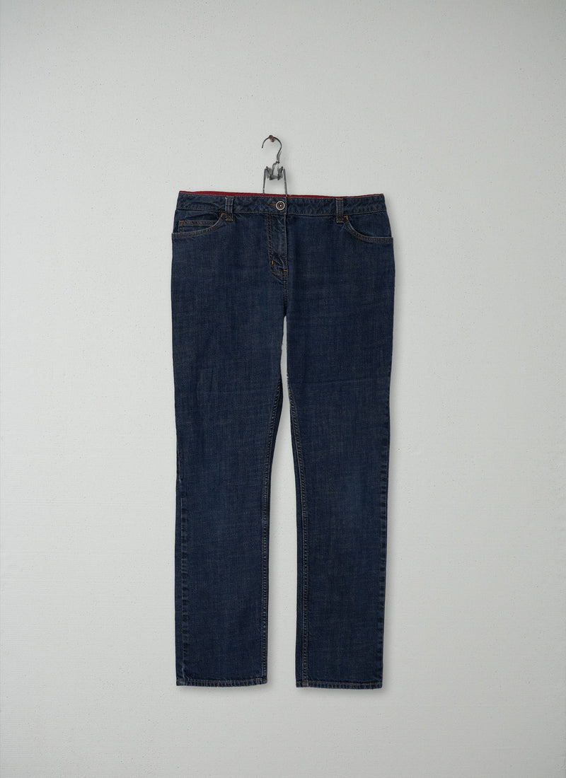 Reworn Denim Slim Leg Size 16 (093) | Indigo