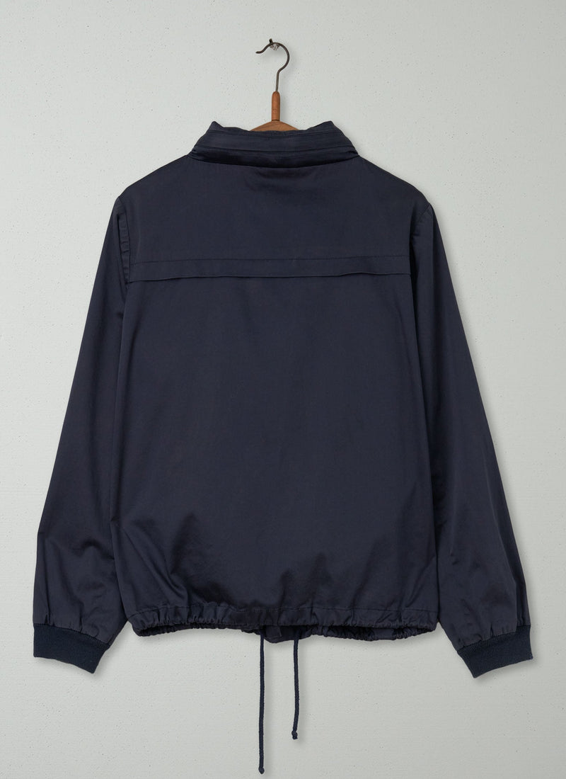 Reworn Sen Rain Jacket Size 16 (050) | Navy