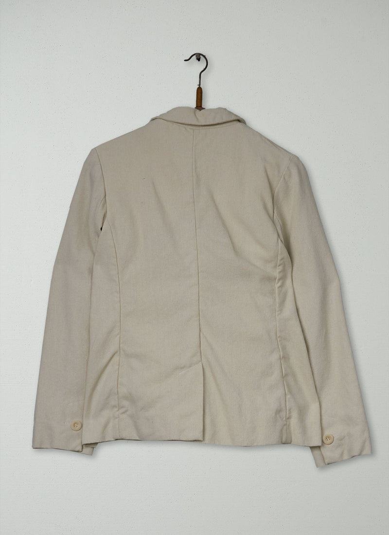 Reworn Keaton Blazer Size 12 (230) | Ecru
