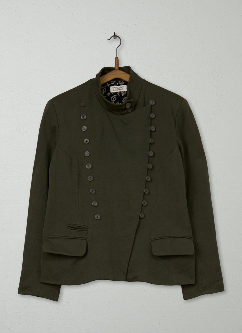 Reworn Dresden Jacket size 16 (171) | Khaki