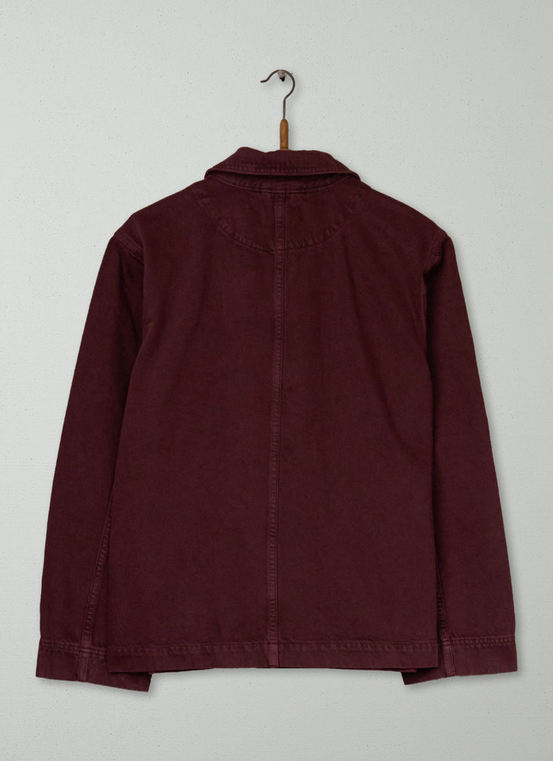 Reworn Patch Pocket Jacket Size 12 (185) | Prune