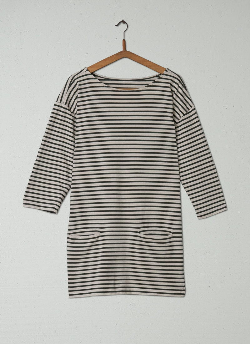 Reworn Breton Tunic size 14 (021) | Multi