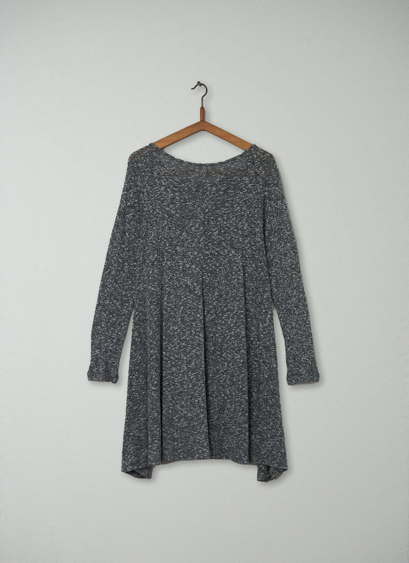 Reworn Misato Swing Tunic Size 8 (181) | Grey Melange