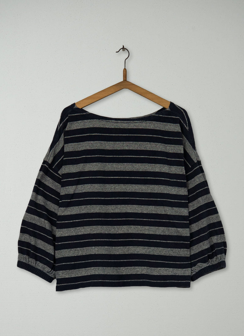 Reworn Stripe Tee Size XL (100) | Multi