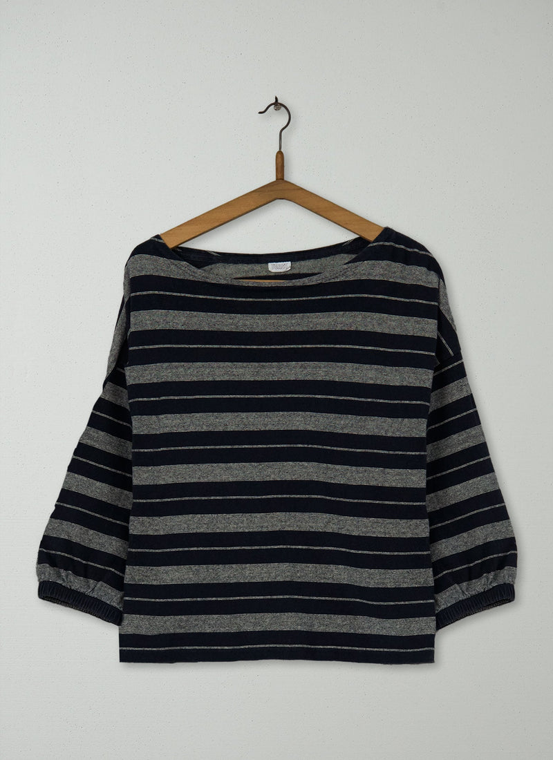 Reworn Stripe Tee Size XL (100) | Multi