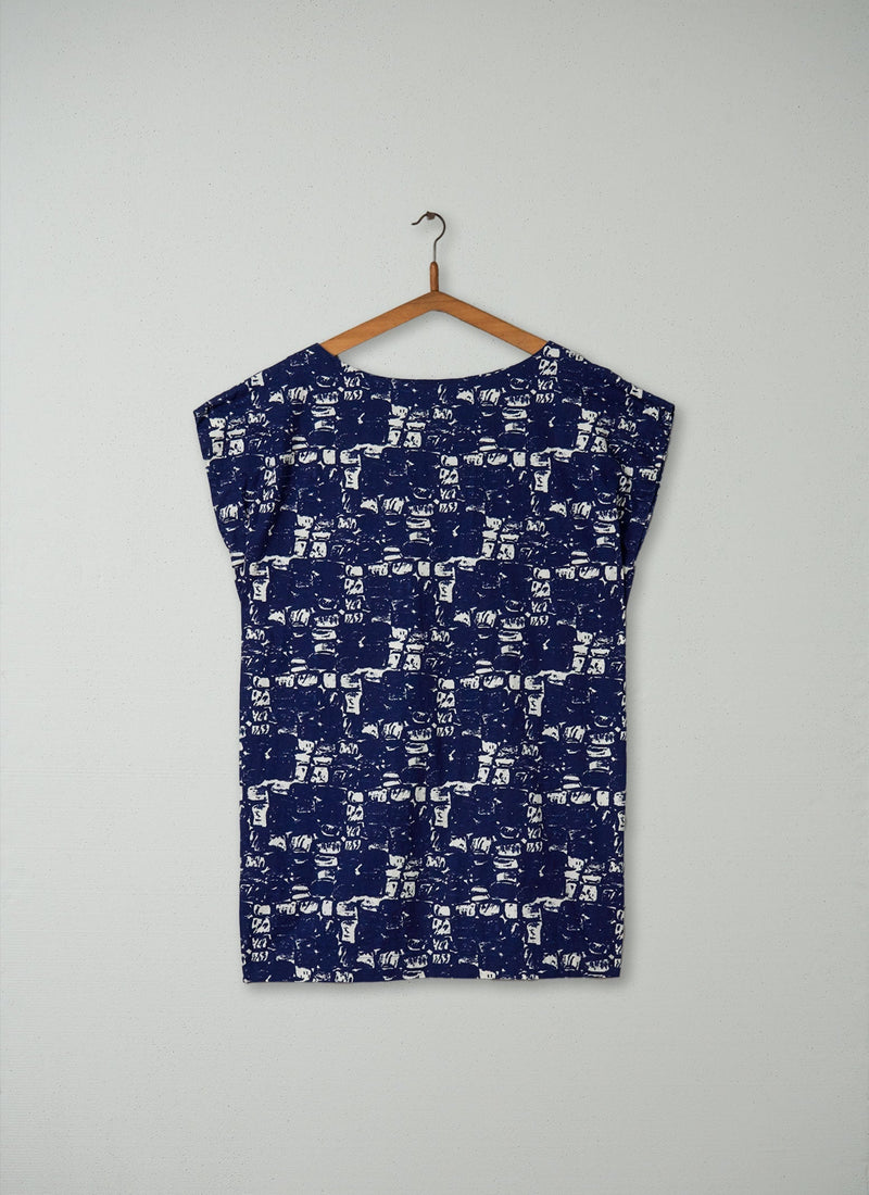 Reworn Printed Tunic Size 14 (137) | Multi