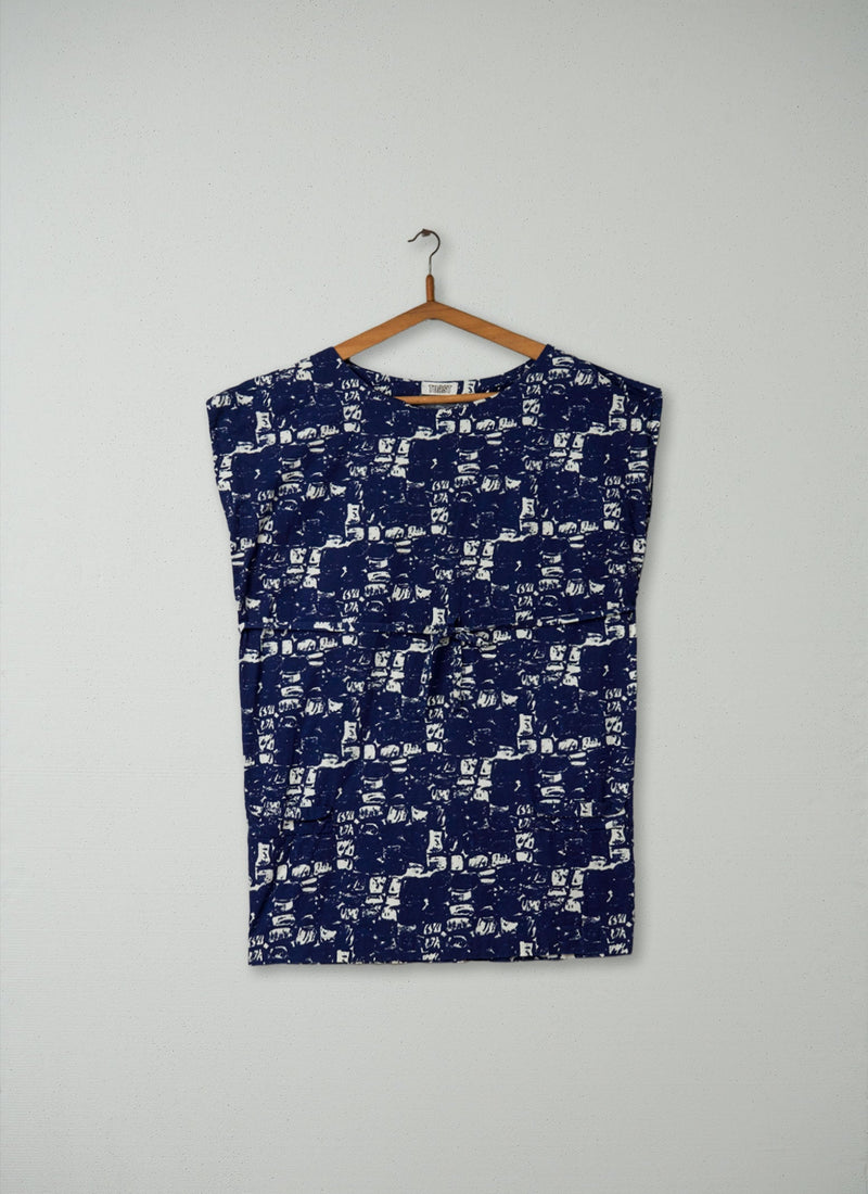 Reworn Printed Tunic Size 14 (137) | Multi