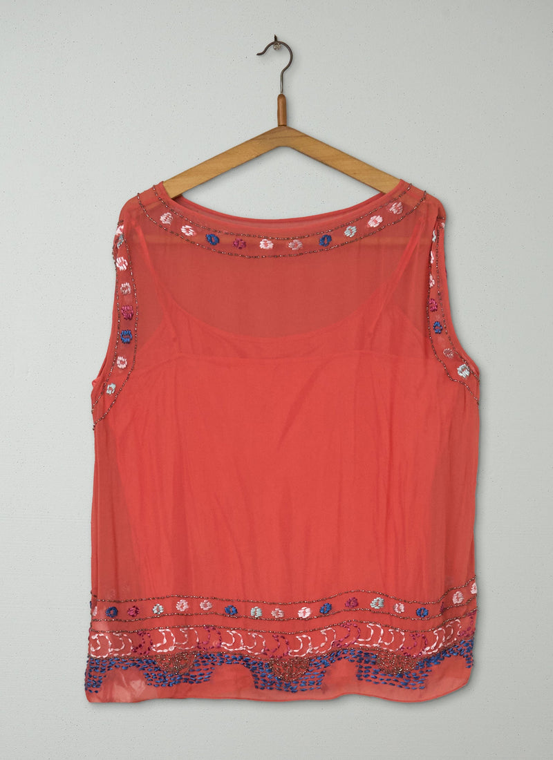 Reworn Malika Top Size 16 (682) | Multi