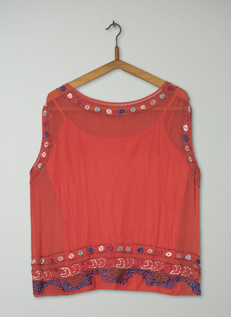 Reworn Malika Top Size 16 (682) | Multi