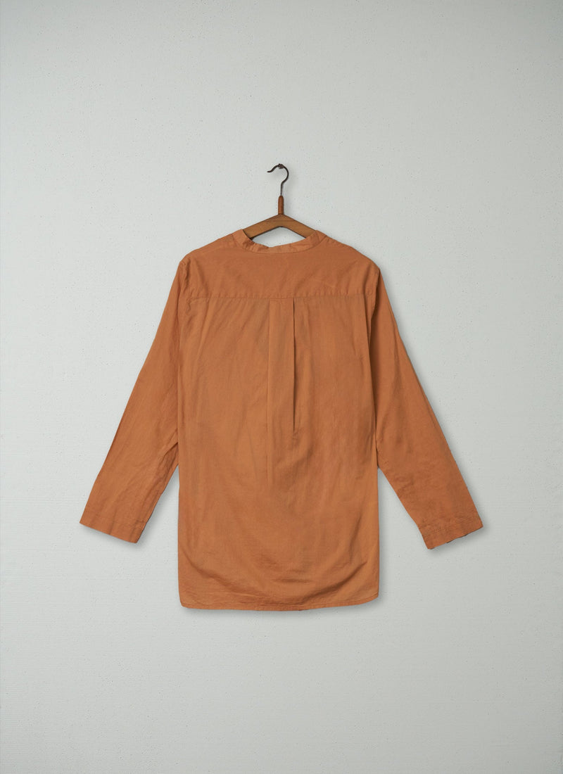 Reworn Layered Tunic Size 14 (132) | Brown