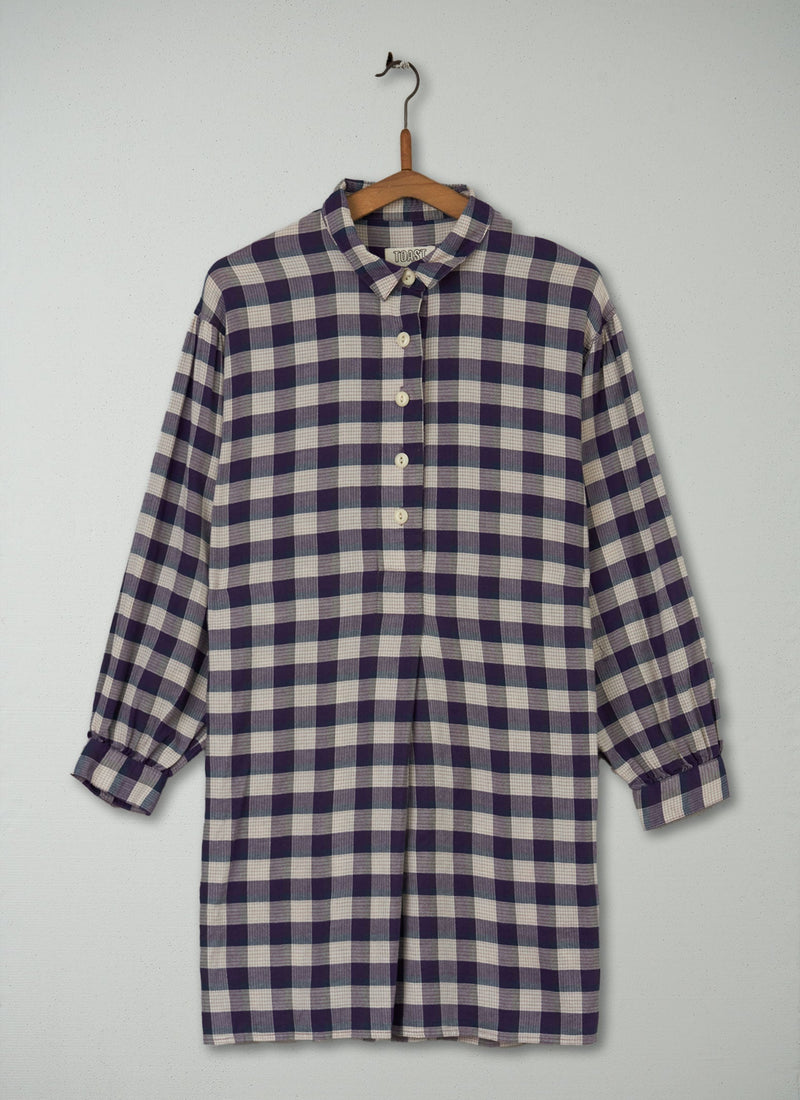 Reworn Check Tunic Size 8 (235) | Multi