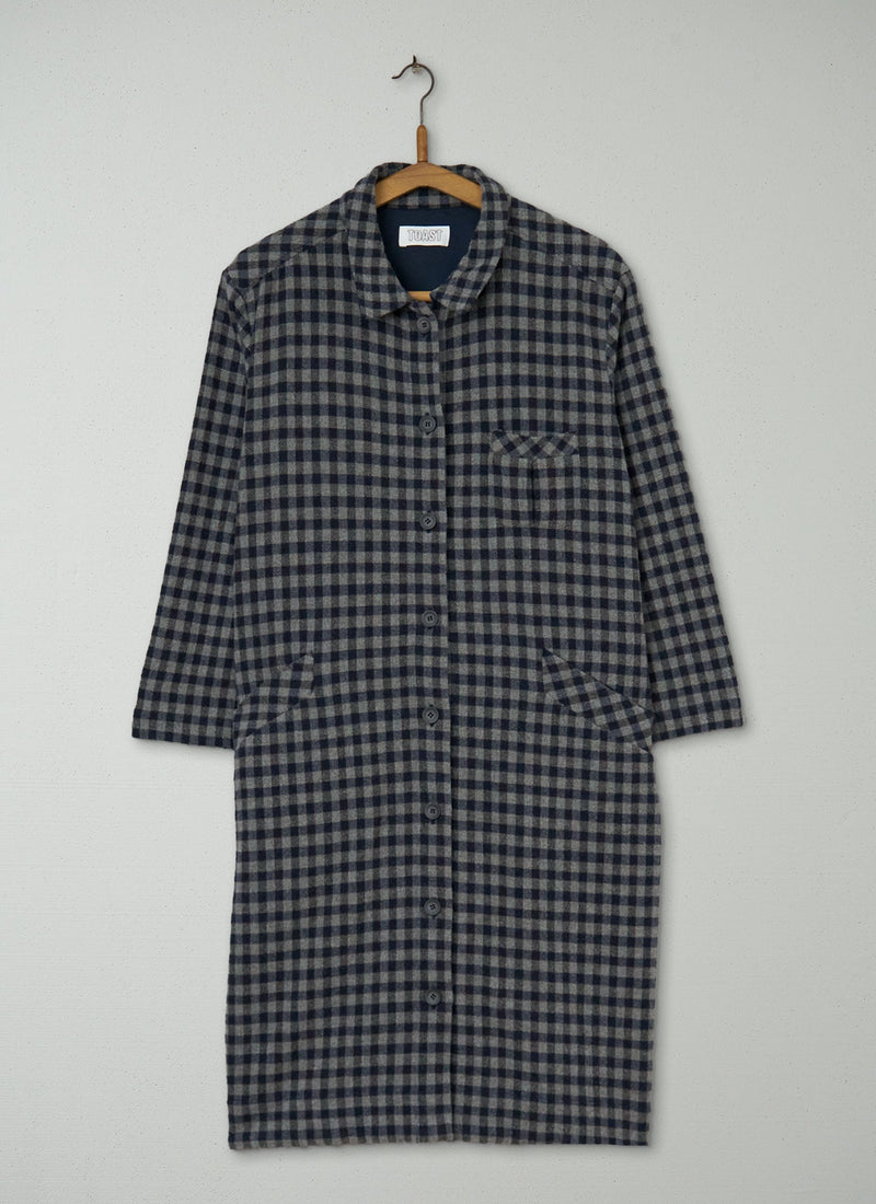 Reworn Marissa Check Overshirt Size 16 (1214) | Multi