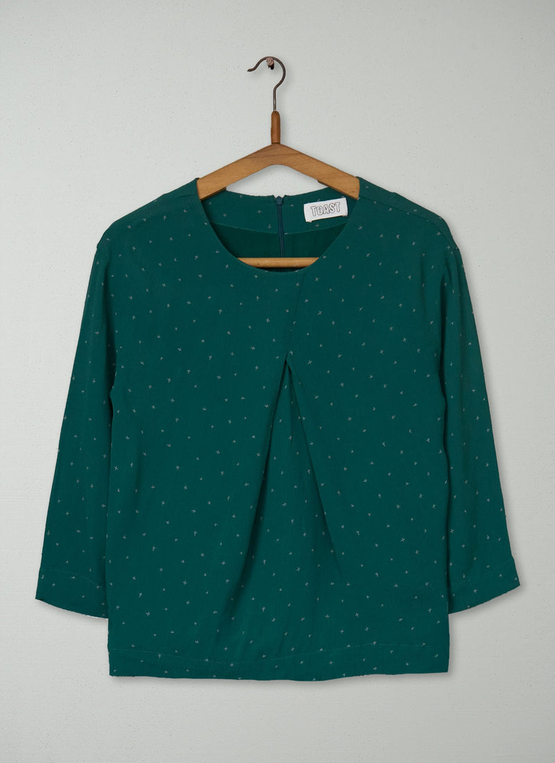 Reworn Madoka Top Size 12 (1031) | Teal