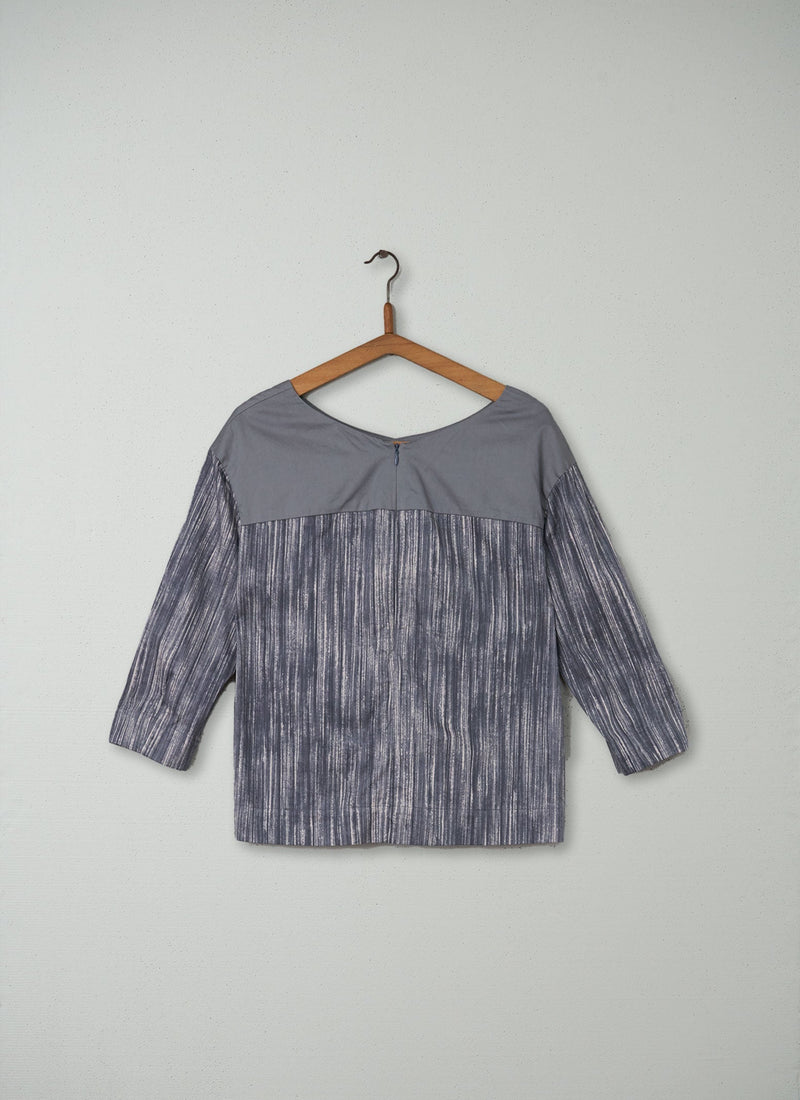 Reworn Aichi Top Size 12 (118) | Grey