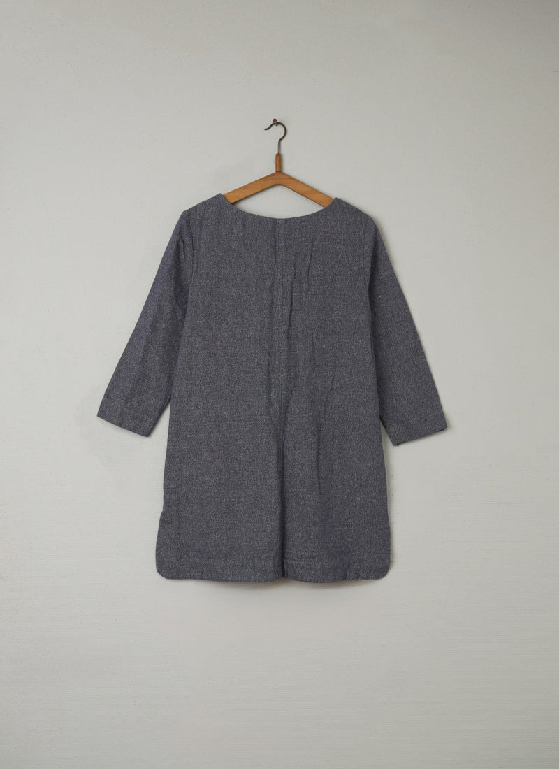 Reworn Asami Tunic size 12 (057) | Navy