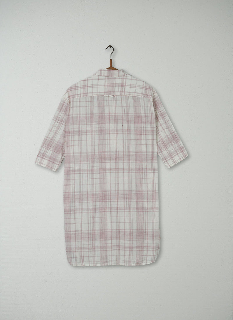 Reworn Moe Check Tunic Size 10 (185) | Multi