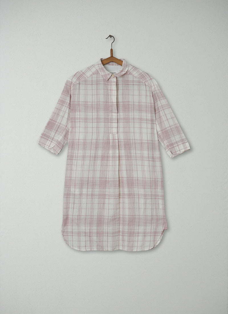 Reworn Moe Check Tunic Size 10 (185) | Multi