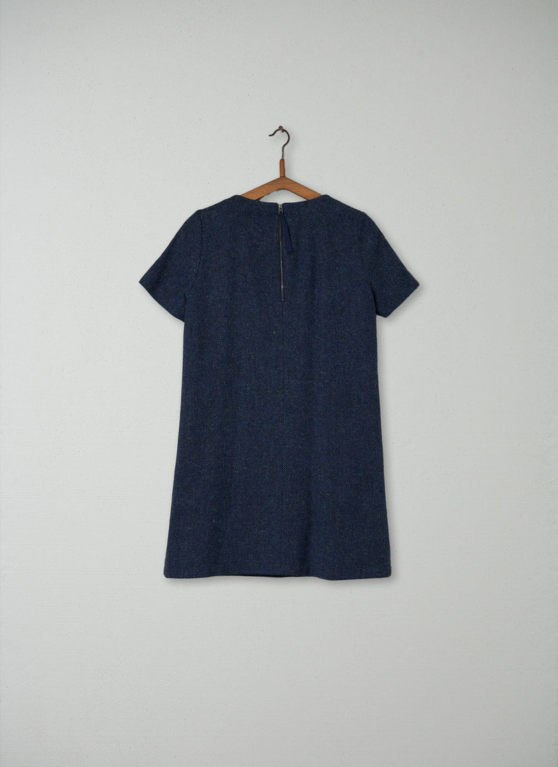 Reworn Eagle Eye Tunic Size 10 (081) | Blue