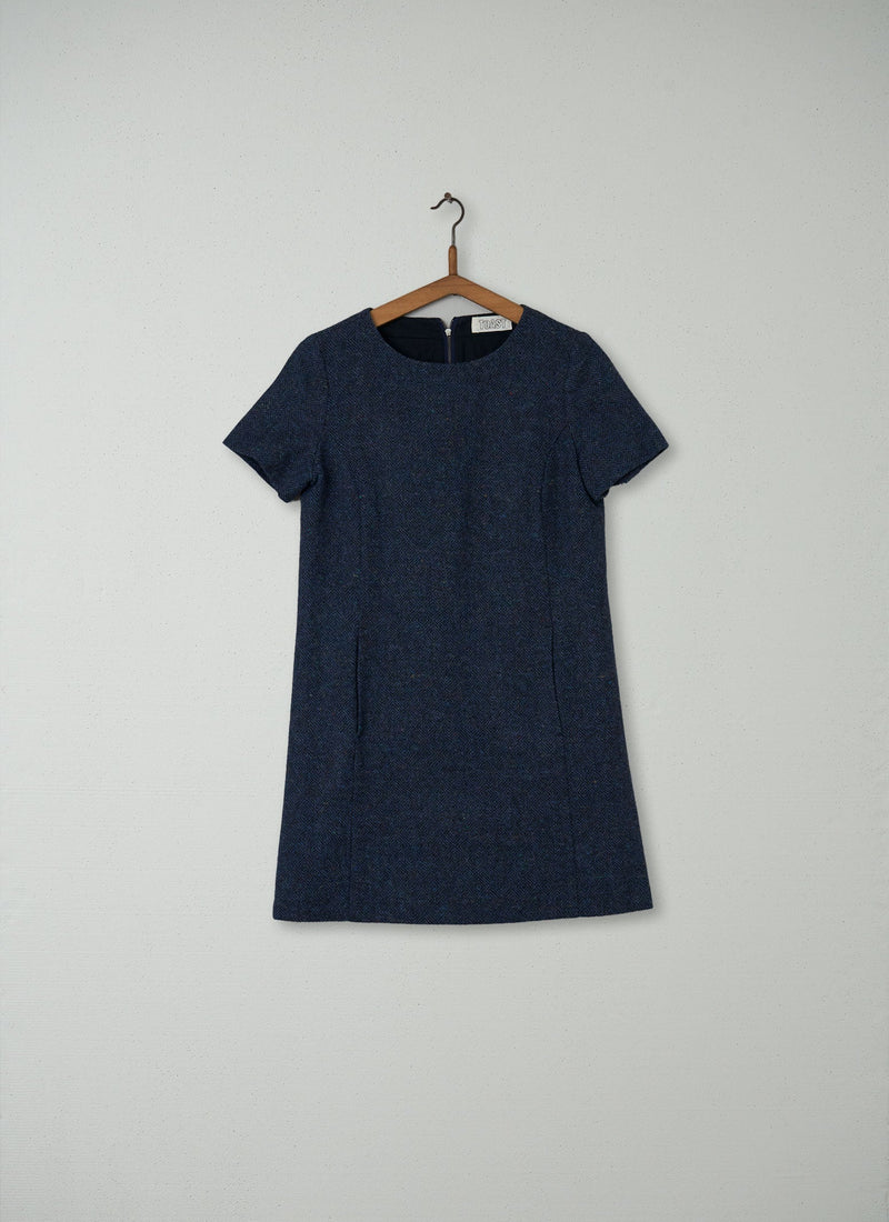 Reworn Eagle Eye Tunic Size 8 (179) | Navy Blue