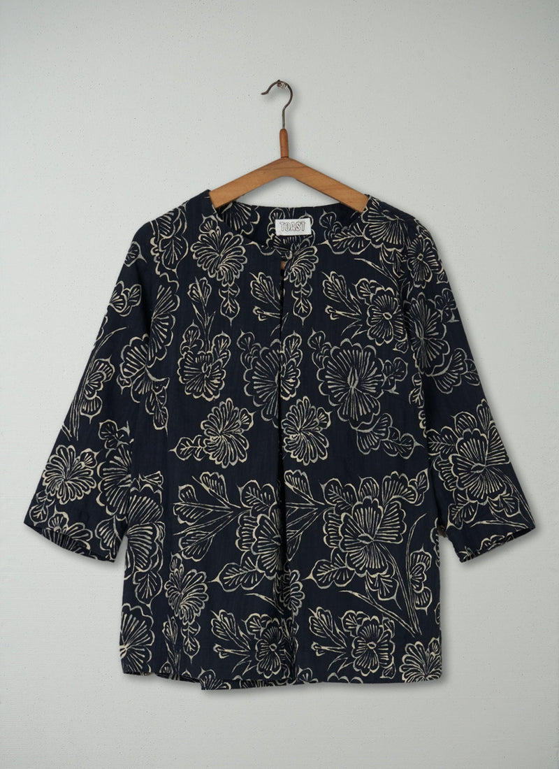 Reworn Batik Print Top Size 12 (256) | Multi