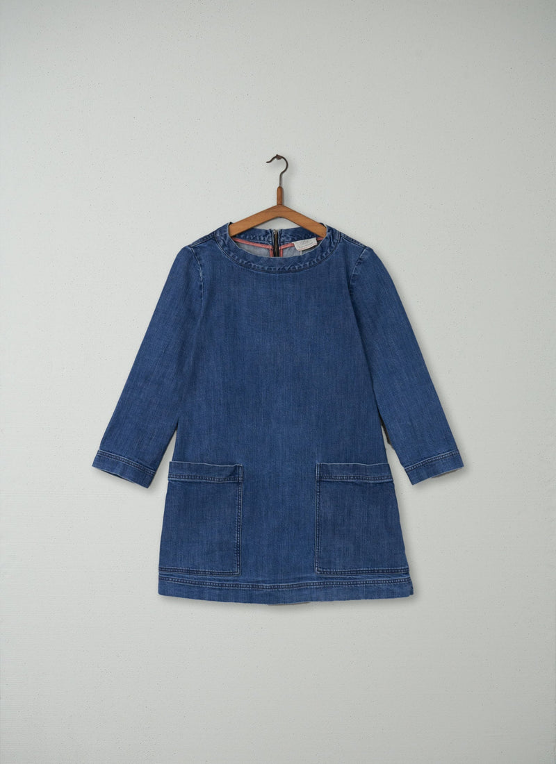 Reworn Denim Tunic Size 10 (119) | Indigo