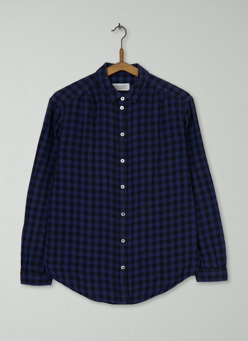 Reworn Gingham Check Shirt Size 10 (720) | Multi