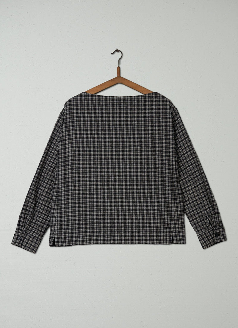 Reworn Button Shoulder Top Size 12 (161) | Multi