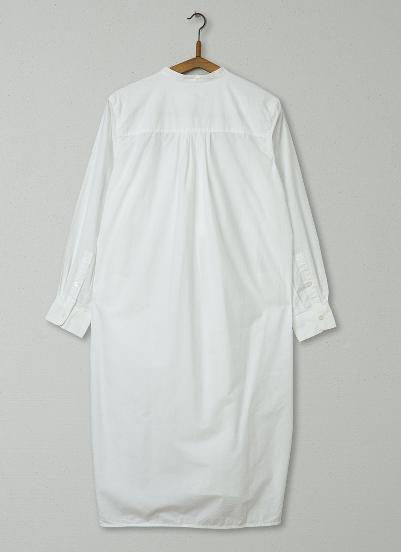Reworn Poplin Tunic Size 12 (812) | White
