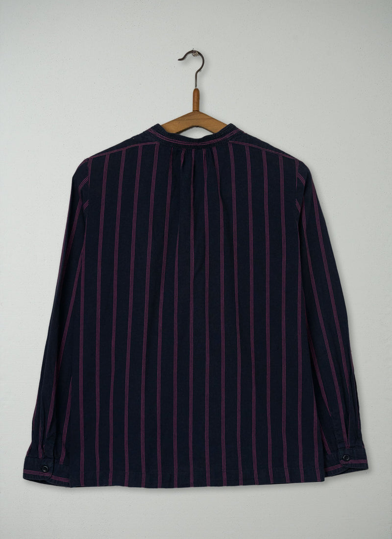 Reworn Stripe Voile Shirt Size 16 (799) | Multi