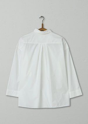 Reworn Oversized Shirt Size M (520) | White