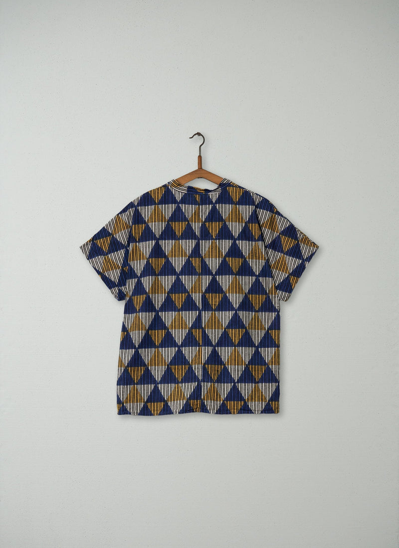 Reworn Anokhi Print Top Size 14 (127) | Multi