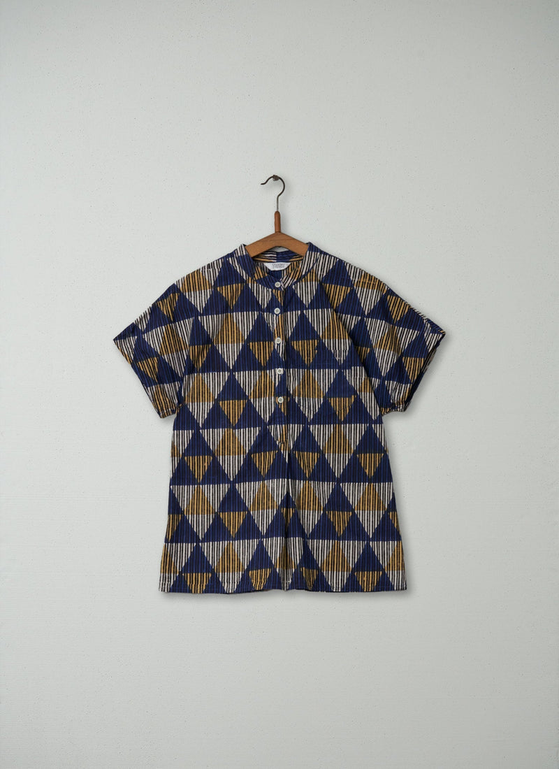 Reworn Print Cotton Top Size 8 (138) | Multi
