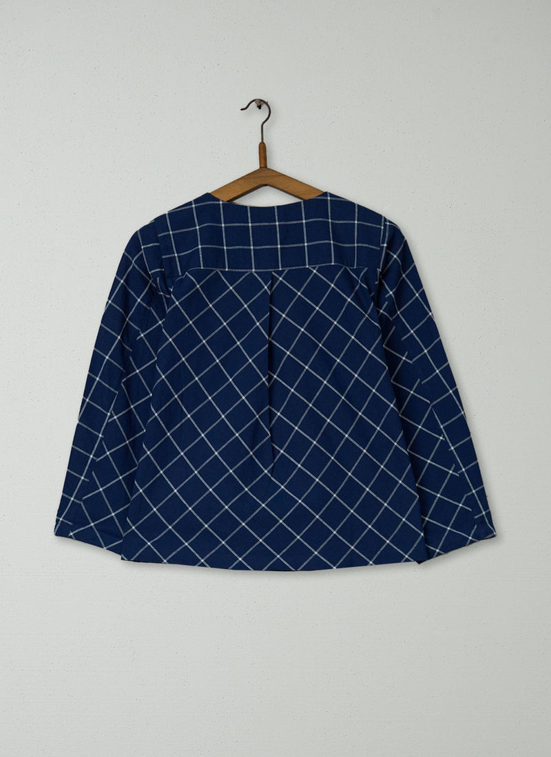 Reworn Check Cotton Shirt Size 6 (807) | Multi