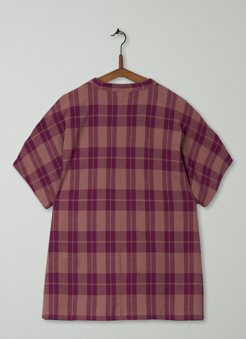 Reworn Cotton Check Shirt Size 14 (666) | Multi