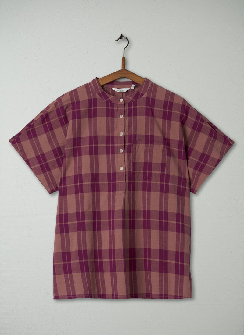 Reworn Cotton Check Shirt Size 14 (666) | Multi
