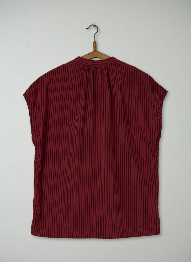Reworn Stripe Cotton Shirt Size 14 (665) | Multi